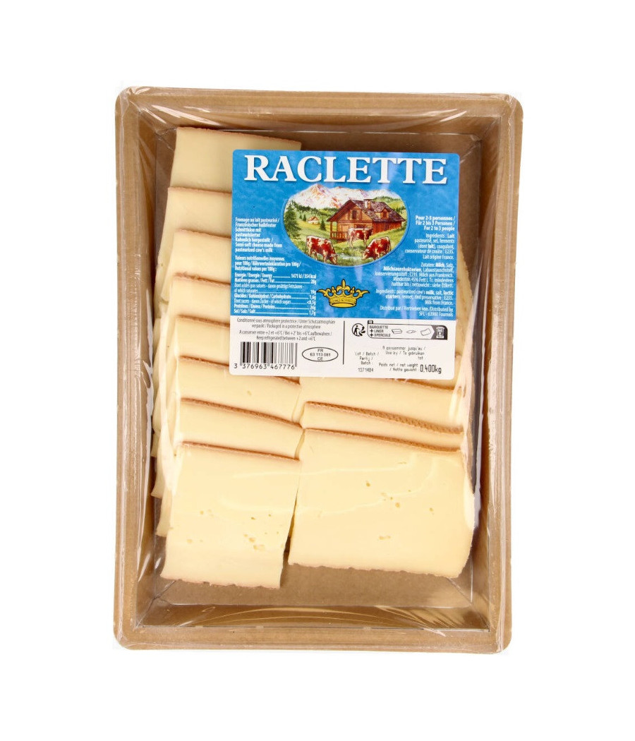 FROMAGE A RACLETTE 400G FROMAGE A RACLETTE 400G