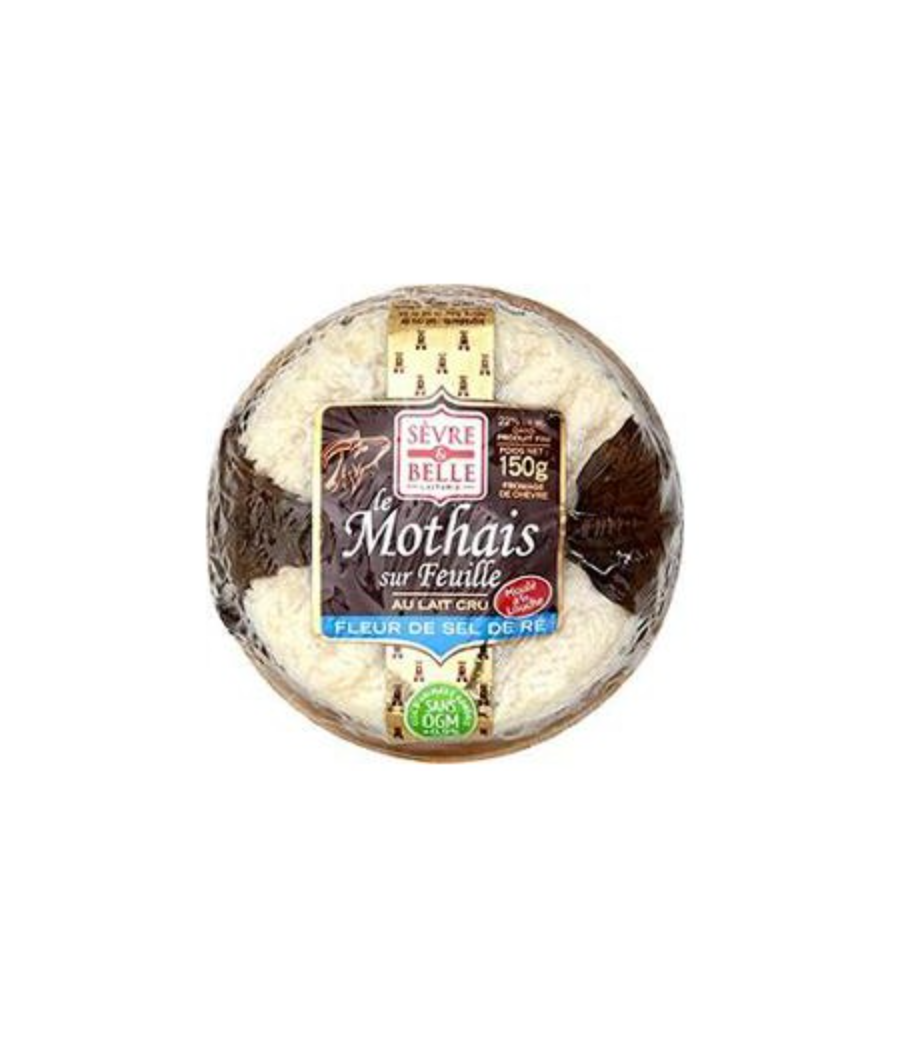 LE MOTHAIS SUR FEUILLE AU LAIT CRU SEVRE & BELLE 150 G