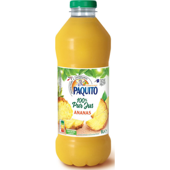 JUS DE FRUITS PAQUITO PUR JUS ANANAS 1L