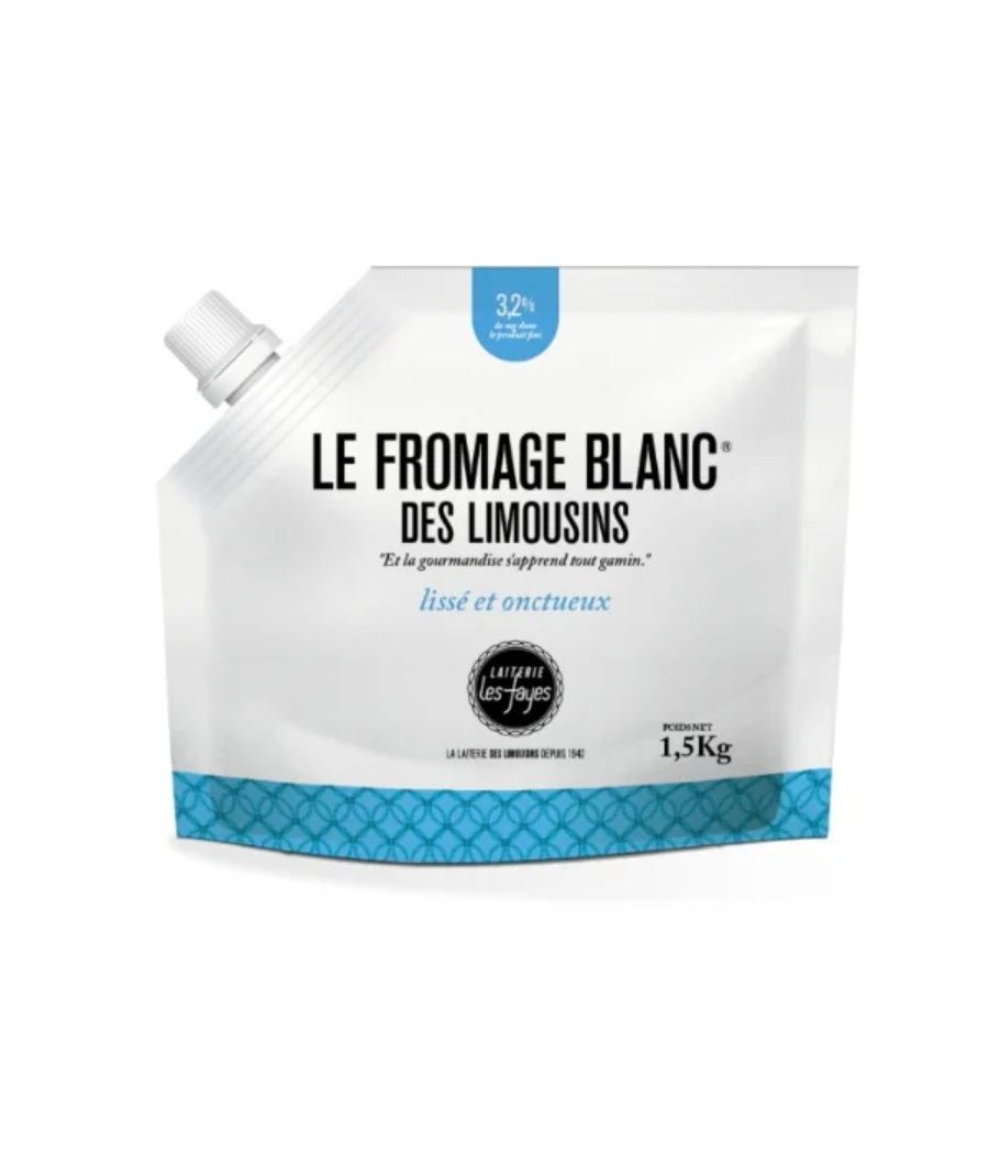 LE FROMAGE BLANC DES LIMOUSINS 1.50 KG LE FROMAGE BLANC DES LIMOUSINS 1.50 KG