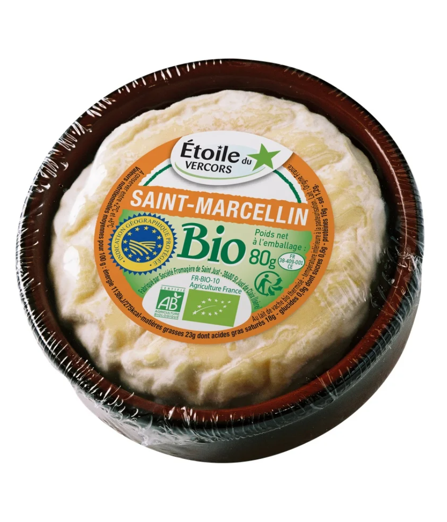 SAINT-MARCELLIN BIO LACTALIS 80G SAINT-MARCELLIN BIO LACTALIS 80G