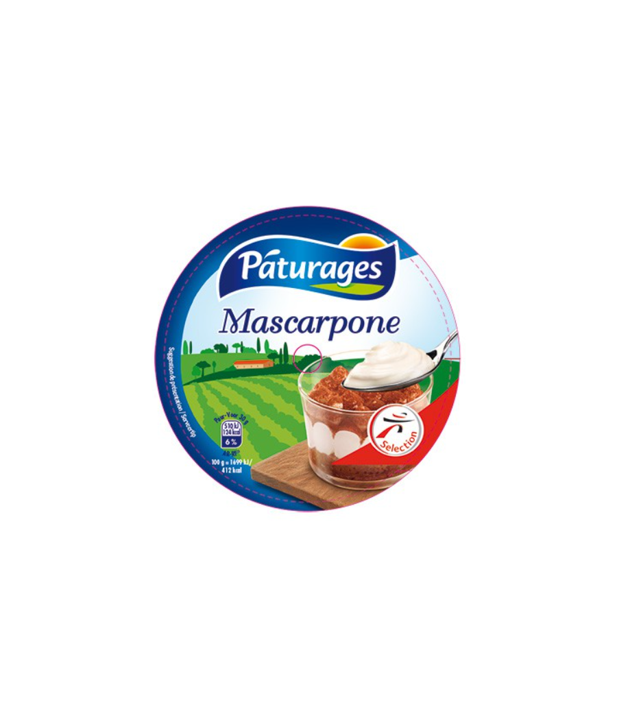 MASCARPONE PATURAGES 500G MASCARPONE PATURAGES 500G