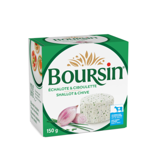 FROMAGE A L'ECHALOTE ET A LA CIBOULETTE 150 G