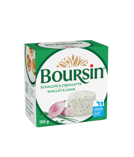 FROMAGE A L'ECHALOTE ET A LA CIBOULETTE 150 G