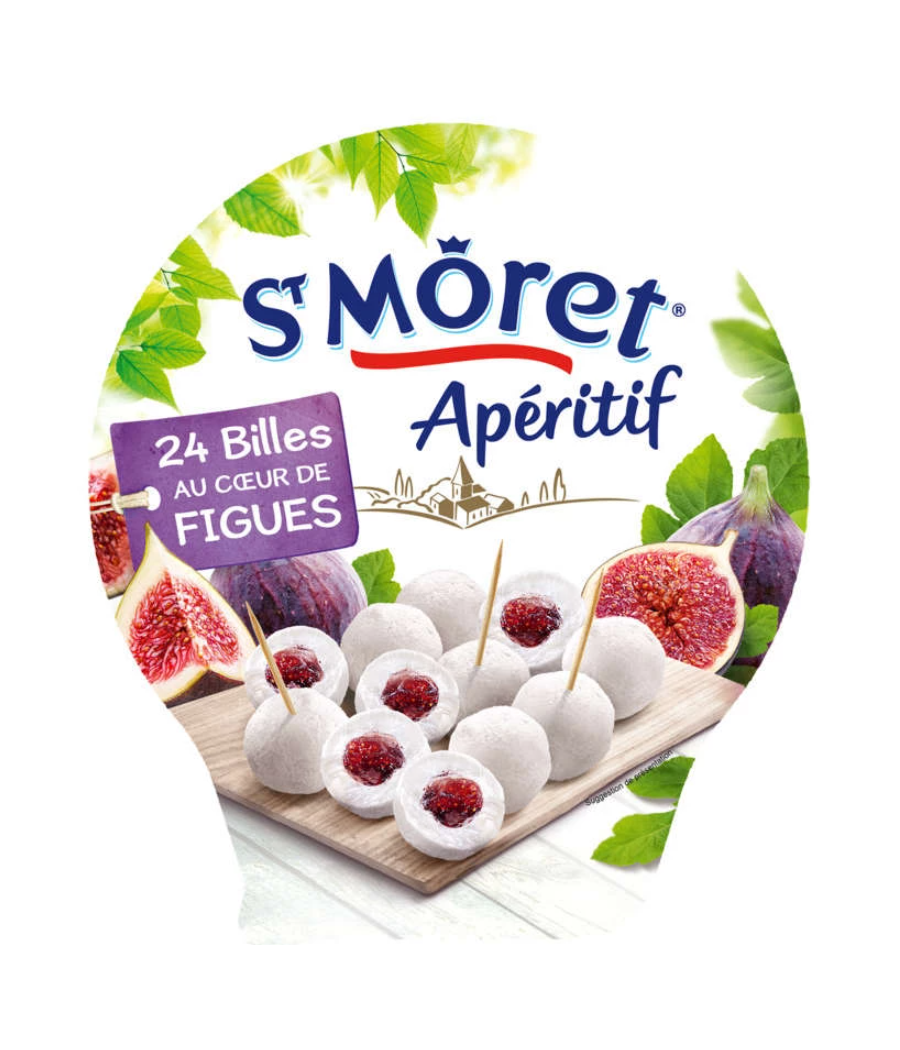 FROMAGE SAVENCIA ST MORET BILLES APERITIF AU COEUR DE FIGUES 100G FROMAGE SAVENCIA ST MORET BILLES APERITIF AU COEUR DE FIGUES 100G
