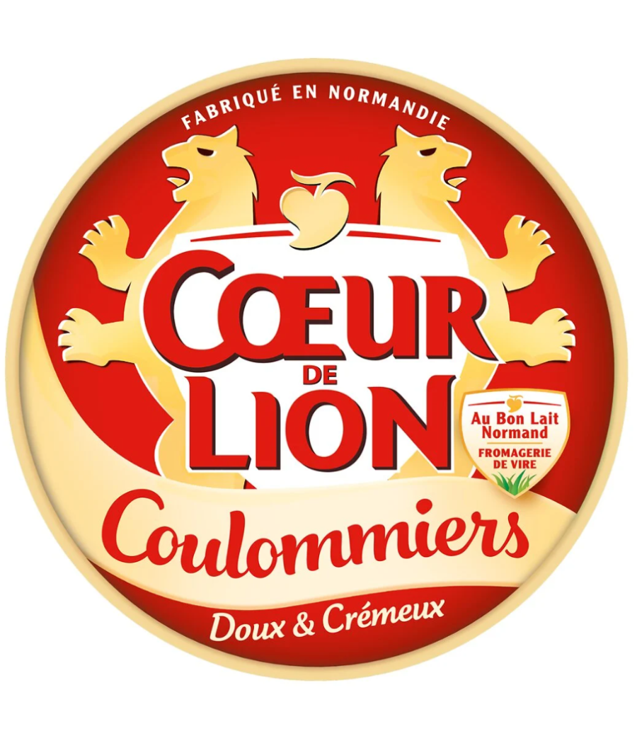 COULOMMIERS COEUR DE LION 350G COULOMMIERS COEUR DE LION 350G