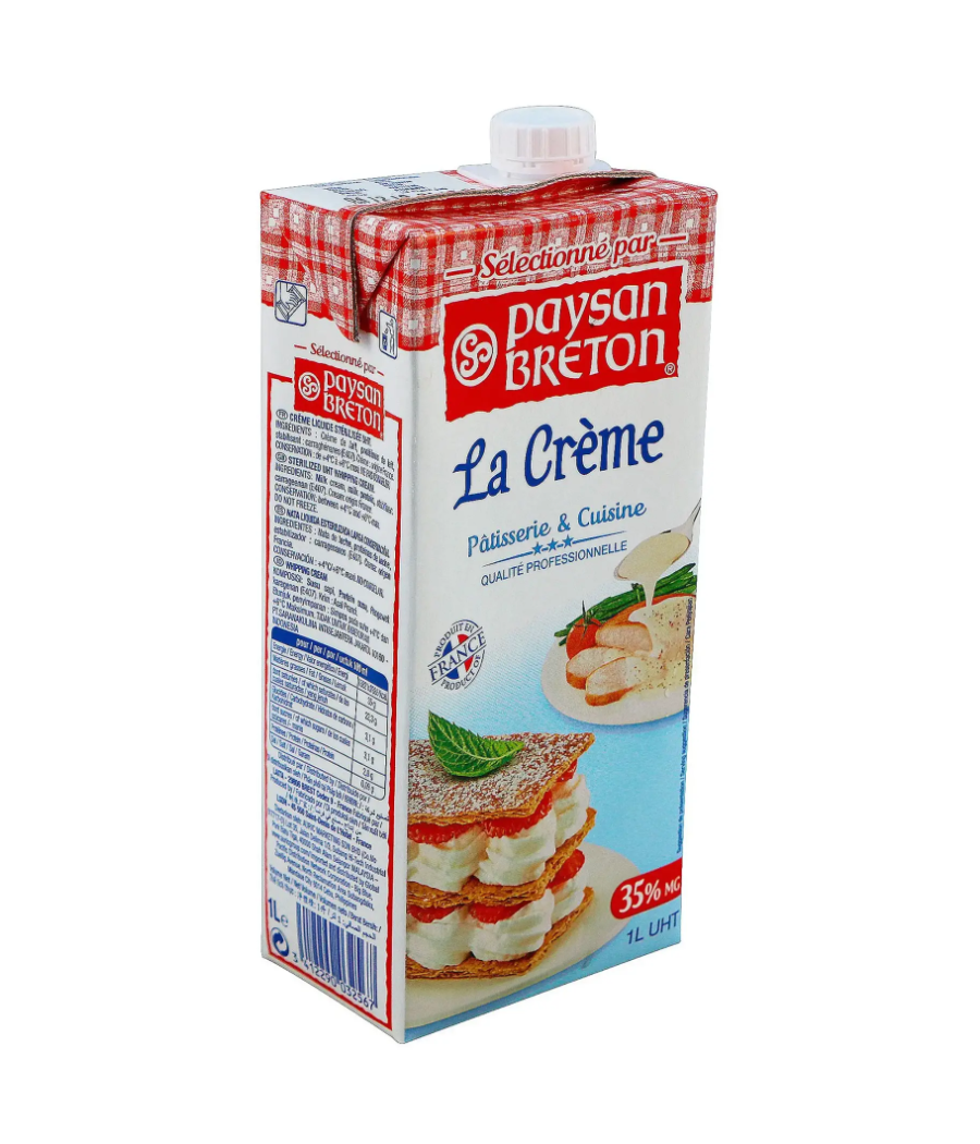 PAYSAN BRETON U. H. T. LONG LIFE WHIPPING CREAM PAYSAN BRETON U. H. T. LONG LIFE WHIPPING CREAM