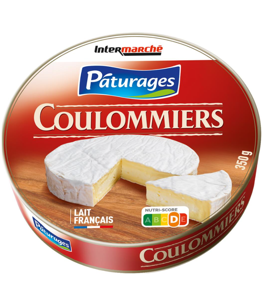 COULOMMIERS 10 PORTIONS PATURAGES 350G COULOMMIERS 10 PORTIONS PATURAGES 350G