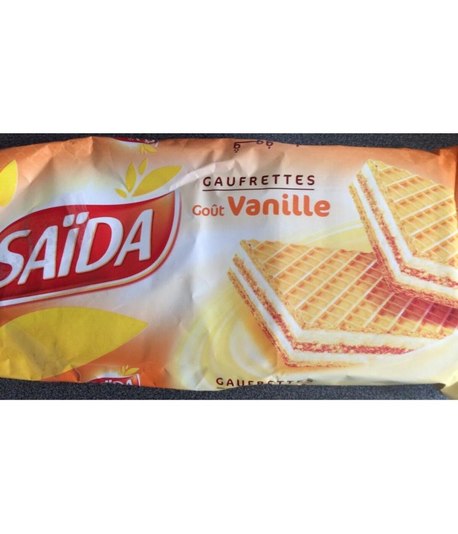 GAUFRETTES SAIDA GOUT VANILLE 100G GAUFRETTES SAIDA GOUT VANILLE 100G