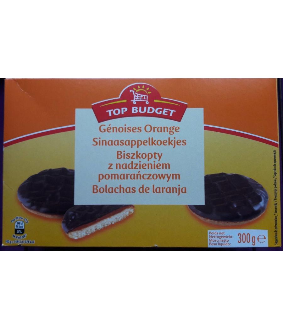 GENOISES TOP BUDGET ORANGE 300G GENOISES TOP BUDGET ORANGE 300G