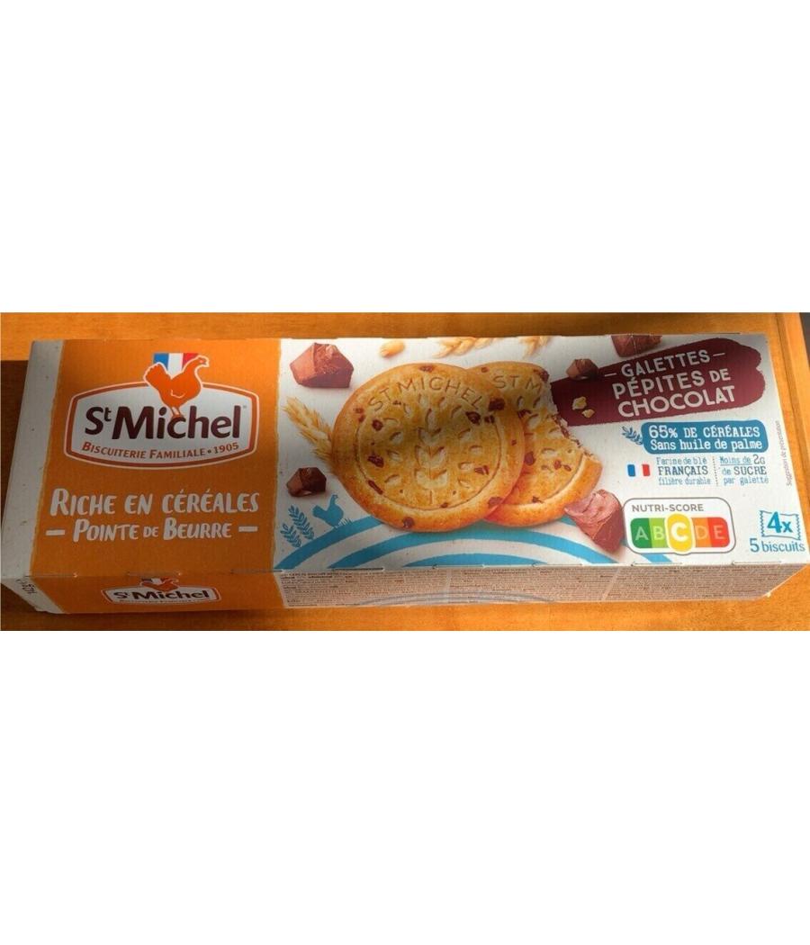 GALETTES PEPITES DE CHOCOLAT ST MICHEL 142G GALETTES PEPITES DE CHOCOLAT ST MICHEL 142G