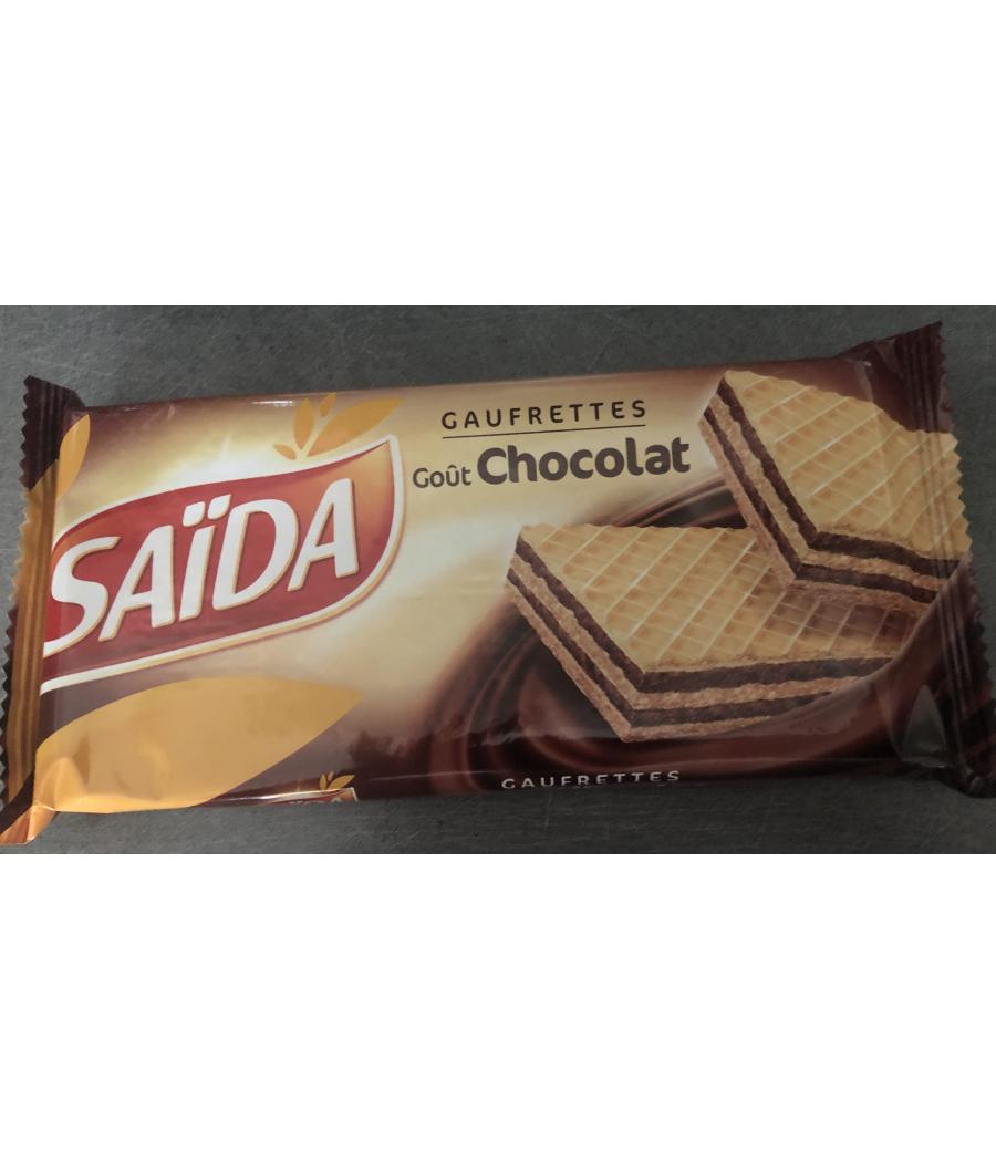 GAUFRETTES GOUT CHOCOLAT SAIDA 100G GAUFRETTES GOUT CHOCOLAT SAIDA 100G