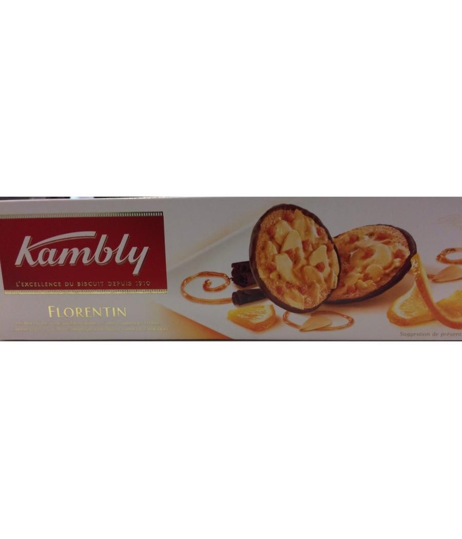 FLORENTIN NOIR ORANGE  KAMBLY 100G FLORENTIN NOIR ORANGE  KAMBLY 100G