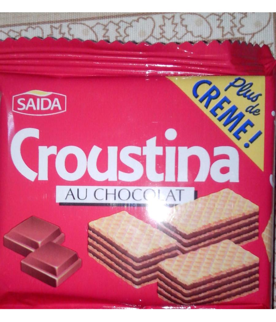 CROUSTINA AU CHOCOLAT SAIDA 33G CROUSTINA AU CHOCOLAT SAIDA 33G