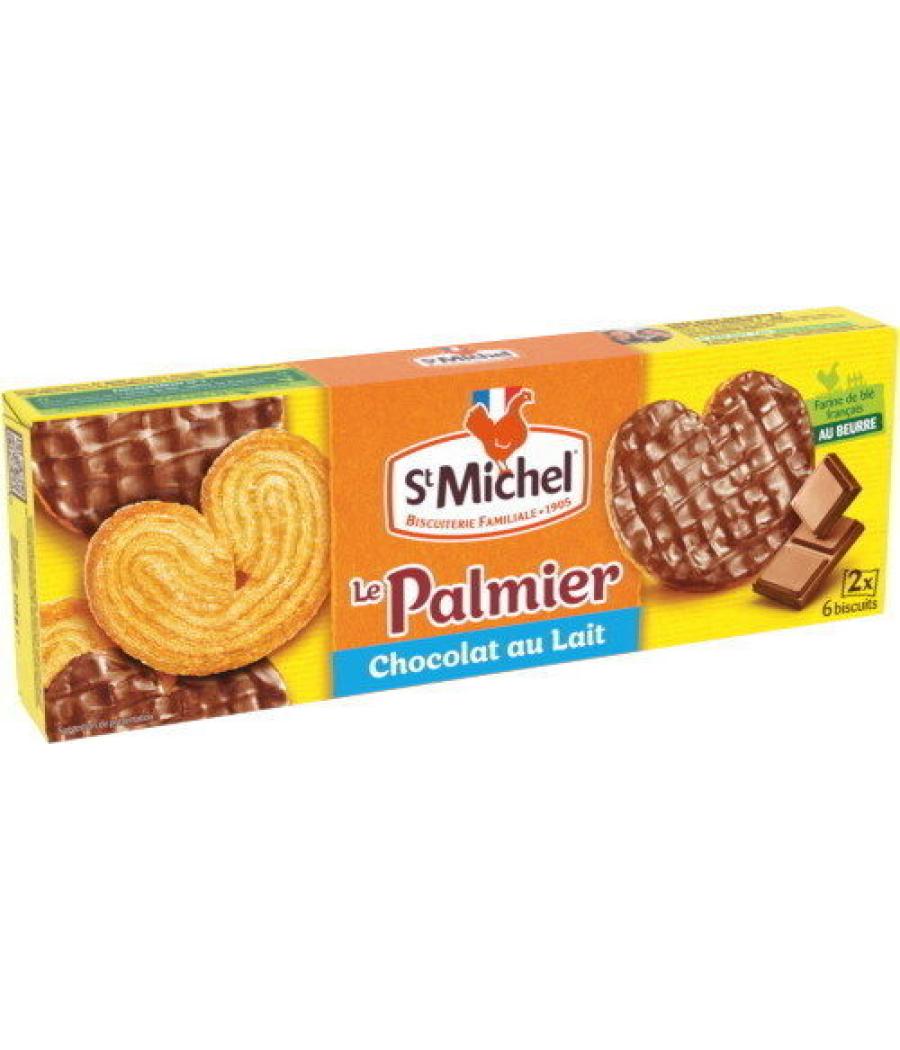 LE PALMIER CHOCOLAT AU LAIT SAINT MICHEL 125G LE PALMIER CHOCOLAT AU LAIT SAINT MICHEL 125G
