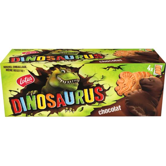 BISCUITS NAPPES LOTUS DINOSAURUS ORIGINAL CHOCOLAT 225G