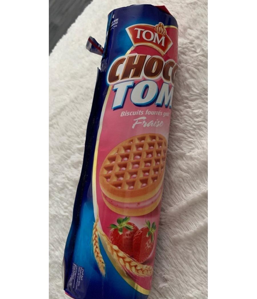BISCUITS TOM GOUT FRAISE 190 G BISCUITS TOM GOUT FRAISE 190 G