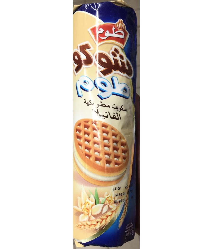 BISCUITS TOM CHOCOTOM (GOUT VANILLE) 190 G BISCUITS TOM CHOCOTOM (GOUT VANILLE) 190 G