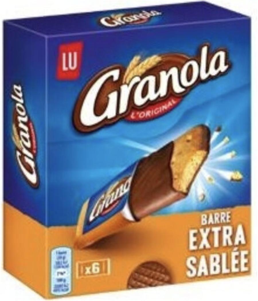 GRANOLA BARRE EXTRA SABLEE 168 G GRANOLA BARRE EXTRA SABLEE 168 G