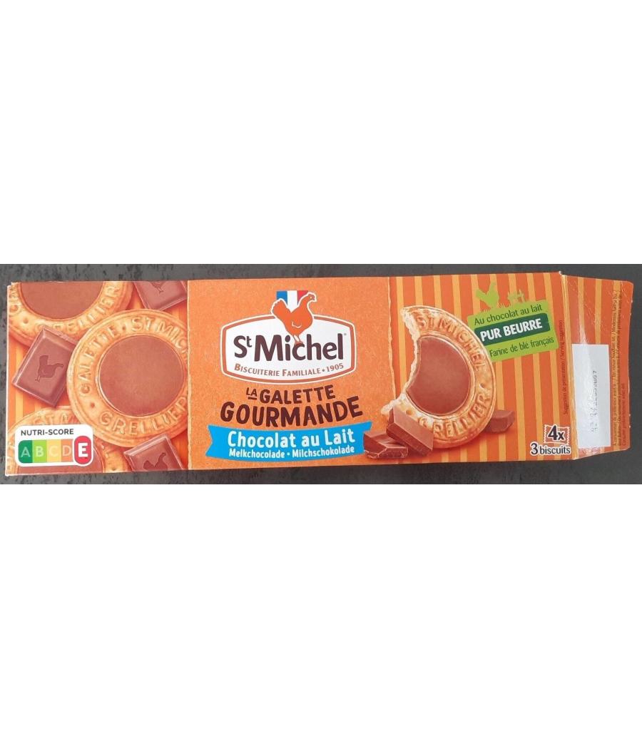 LA GALETTE GOURMANDE  CHOCOLAT AU LAIT ST MICHEL 121G LA GALETTE GOURMANDE  CHOCOLAT AU LAIT ST MICHEL 121G