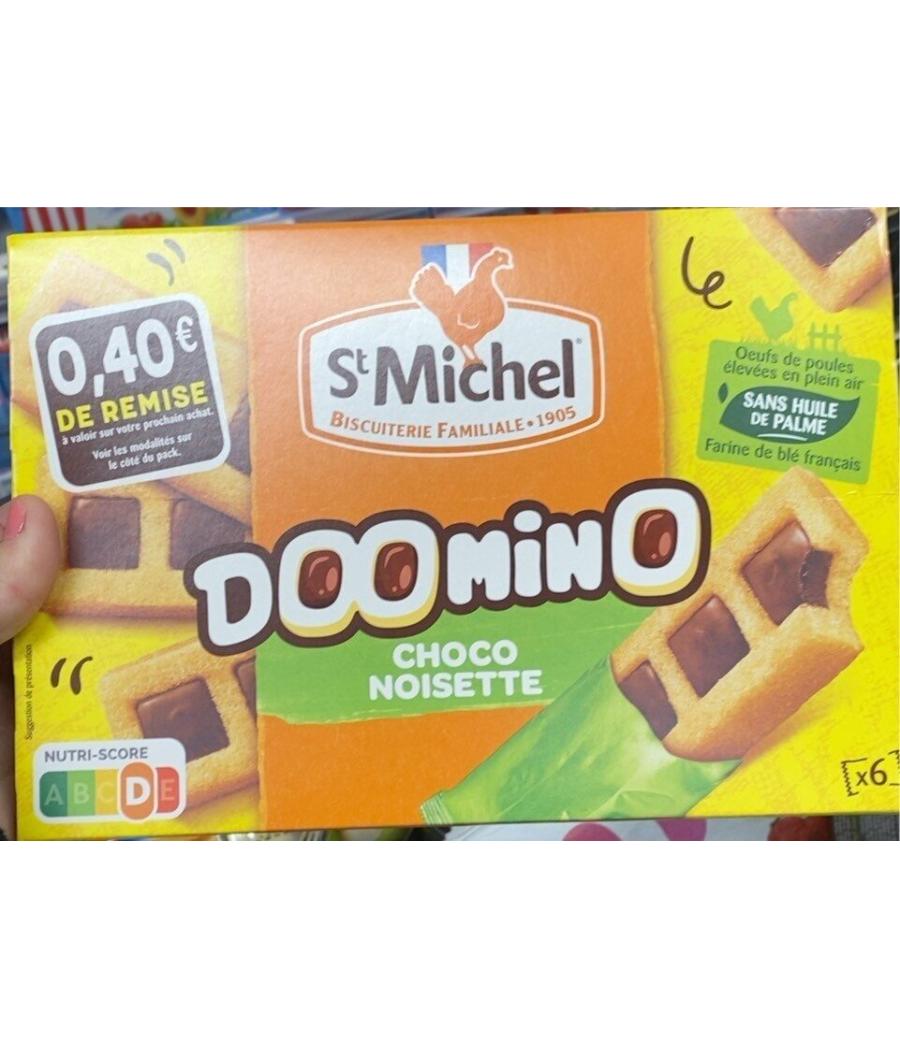 GATEAUX DOOMINO CHOCLAT NOISETTE ST MICHEL  180G GATEAUX DOOMINO CHOCLAT NOISETTE ST MICHEL  180G