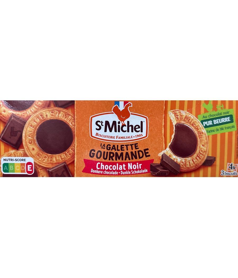 GALETTE FOURREE CHOCOLAT NOIR ST MICHEL 121G GALETTE FOURREE CHOCOLAT NOIR ST MICHEL 121G