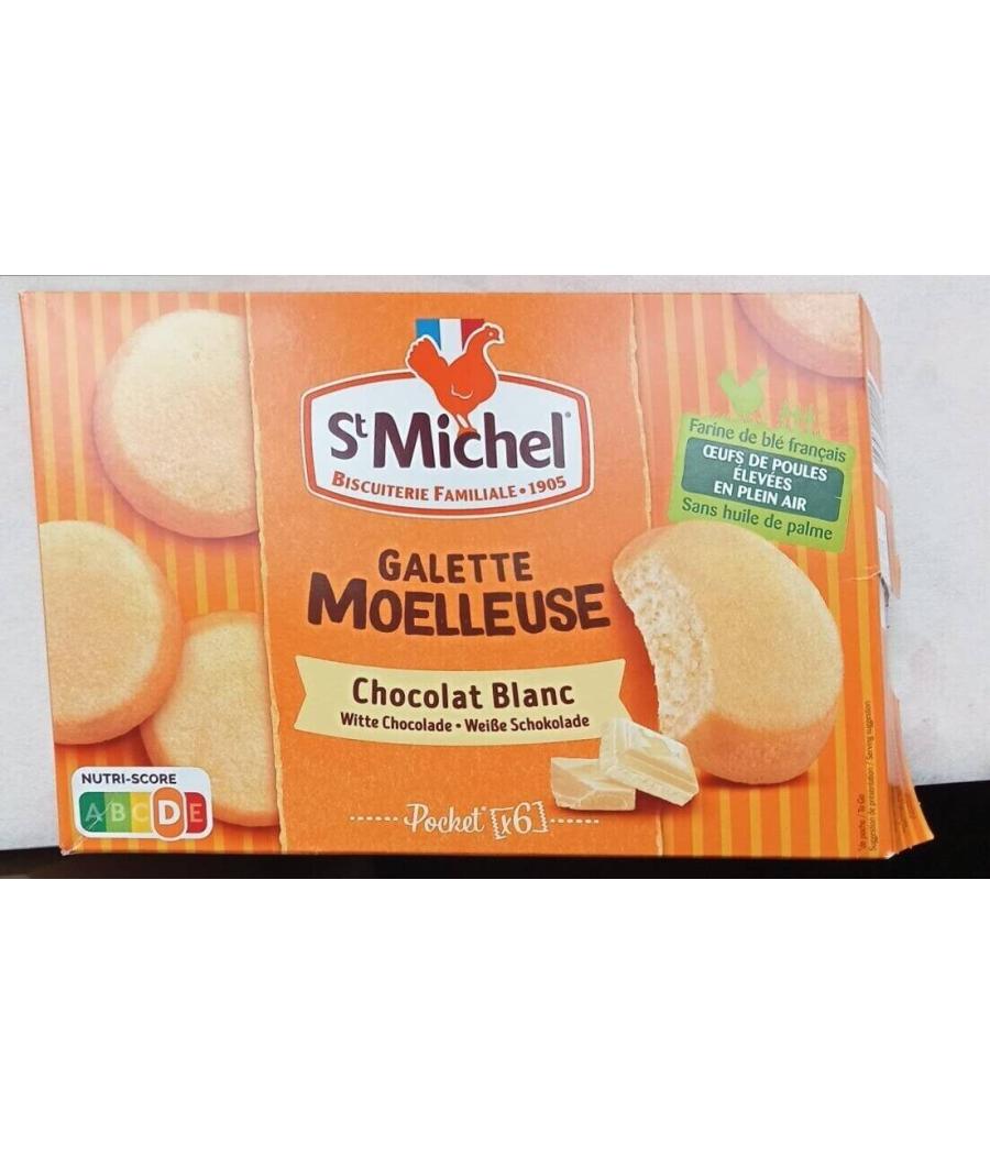 GALETTE FOURREE CHOCOLAT BLANC ST MICHEL  180G GALETTE FOURREE CHOCOLAT BLANC ST MICHEL  180G