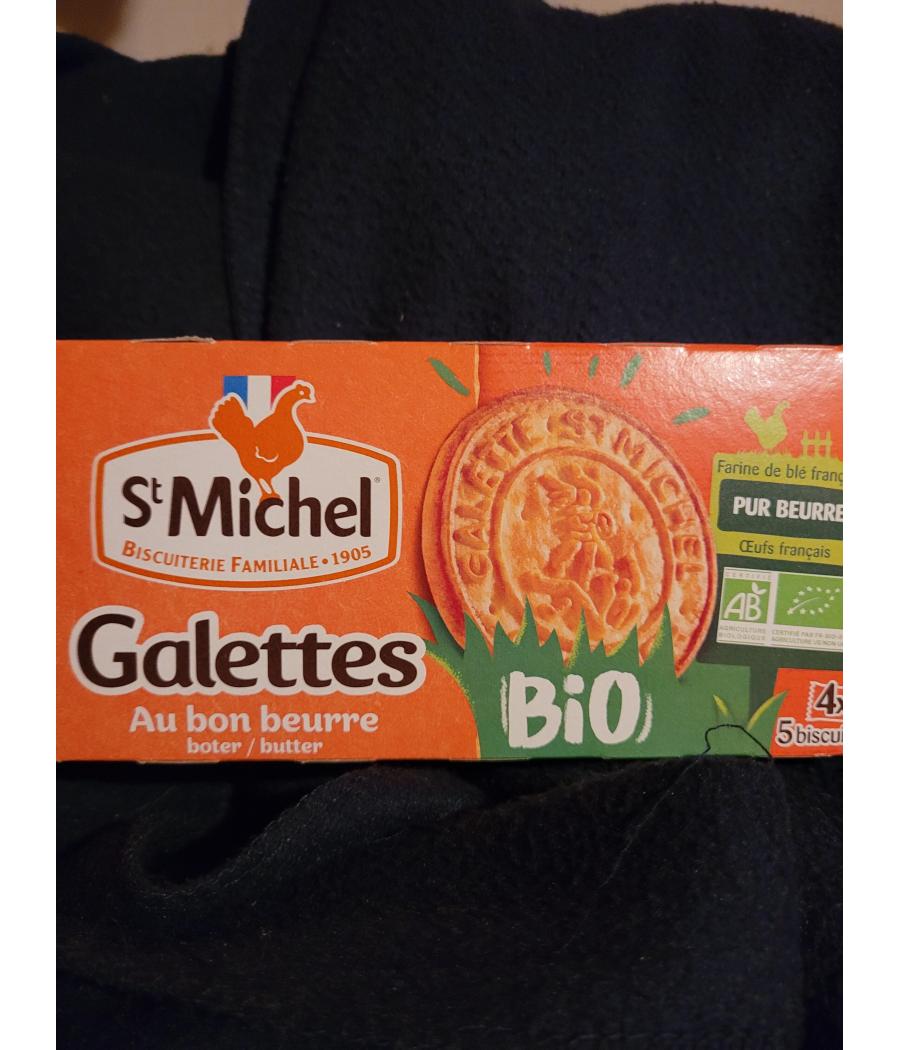 GALETTES AU BON BEURRE BIO ST MICHEL 130G GALETTES AU BON BEURRE BIO ST MICHEL 130G