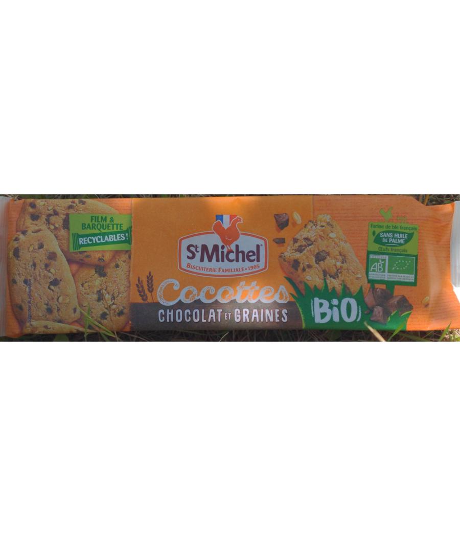 COCOTTES CHOCOLAT ET GRAINES BIO 140G COCOTTES CHOCOLAT ET GRAINES BIO 140G