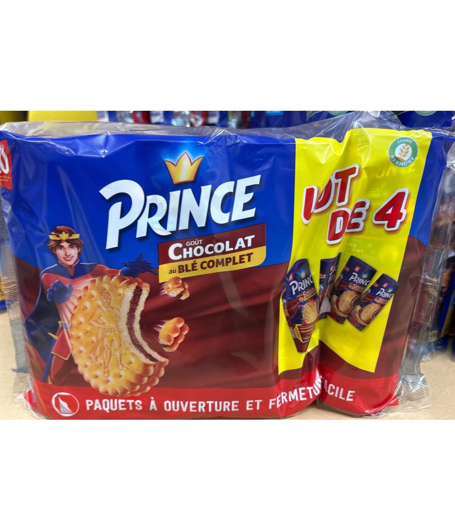 BISCUITS PRINCE GOUT CHOCOLAT AU BLE COMPLET LU 300G BISCUITS PRINCE GOUT CHOCOLAT AU BLE COMPLET LU 300G
