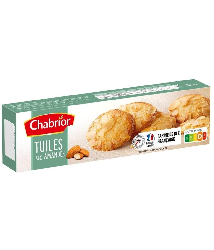 TUILES AUX AMANDES CHABRIOR 100G TUILES AUX AMANDES CHABRIOR 100G