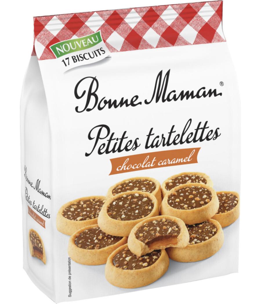PETITES TARTELETTES CHOCOLAT CARAMEL BONNE MAMAN 250G PETITES TARTELETTES CHOCOLAT CARAMEL BONNE MAMAN 250G