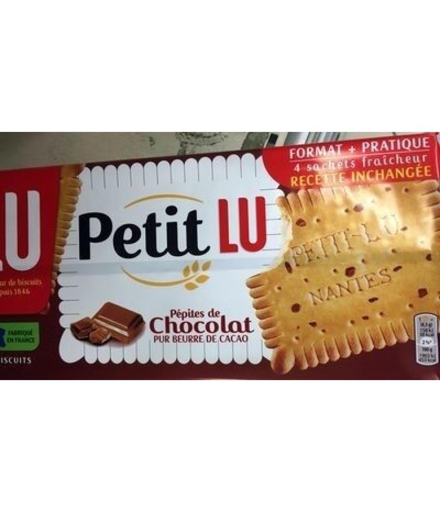 PETIT LU PEPITES DE CHOCOLAT 400G PETIT LU PEPITES DE CHOCOLAT 400G