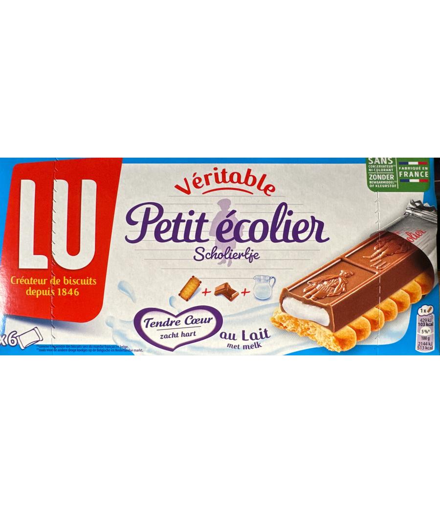 PETIT ECOLIER TENDRE COEUR AU LAIT LU 120G PETIT ECOLIER TENDRE COEUR AU LAIT LU 120G