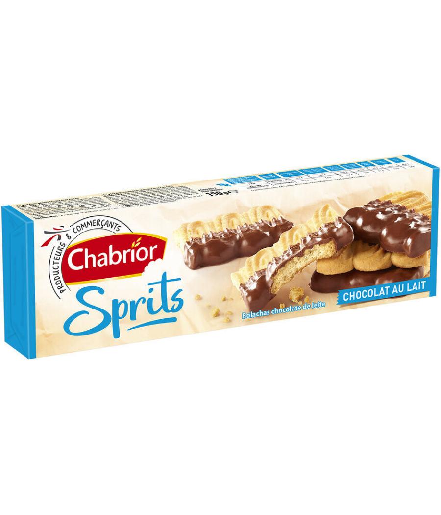 SPRITS CHOCOLAT AU LAIT CHABRIOR 150G SPRITS CHOCOLAT AU LAIT CHABRIOR 150G