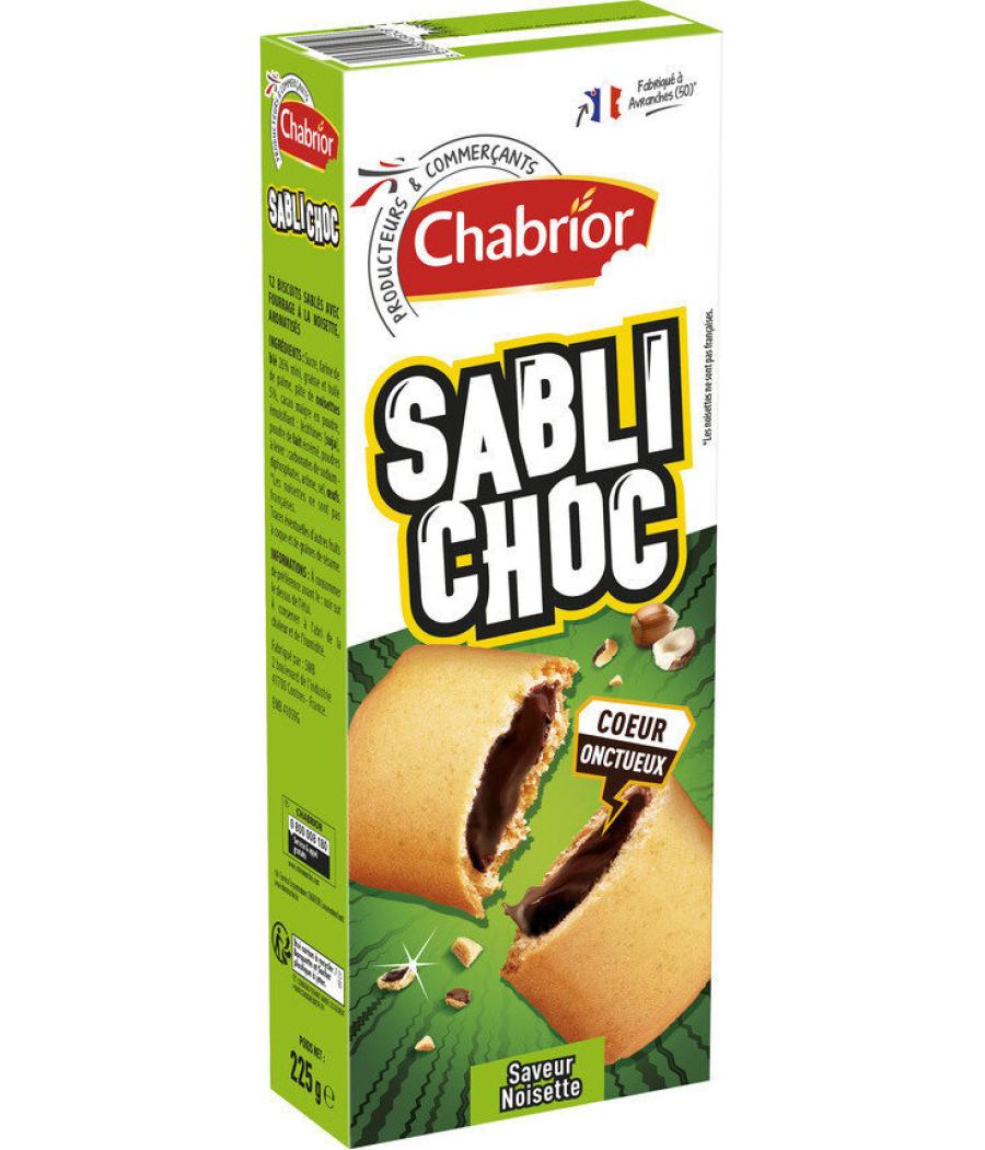 SABLI CHOC SAVEUR NOISETTE CHABRIOR 225G SABLI CHOC SAVEUR NOISETTE CHABRIOR 225G