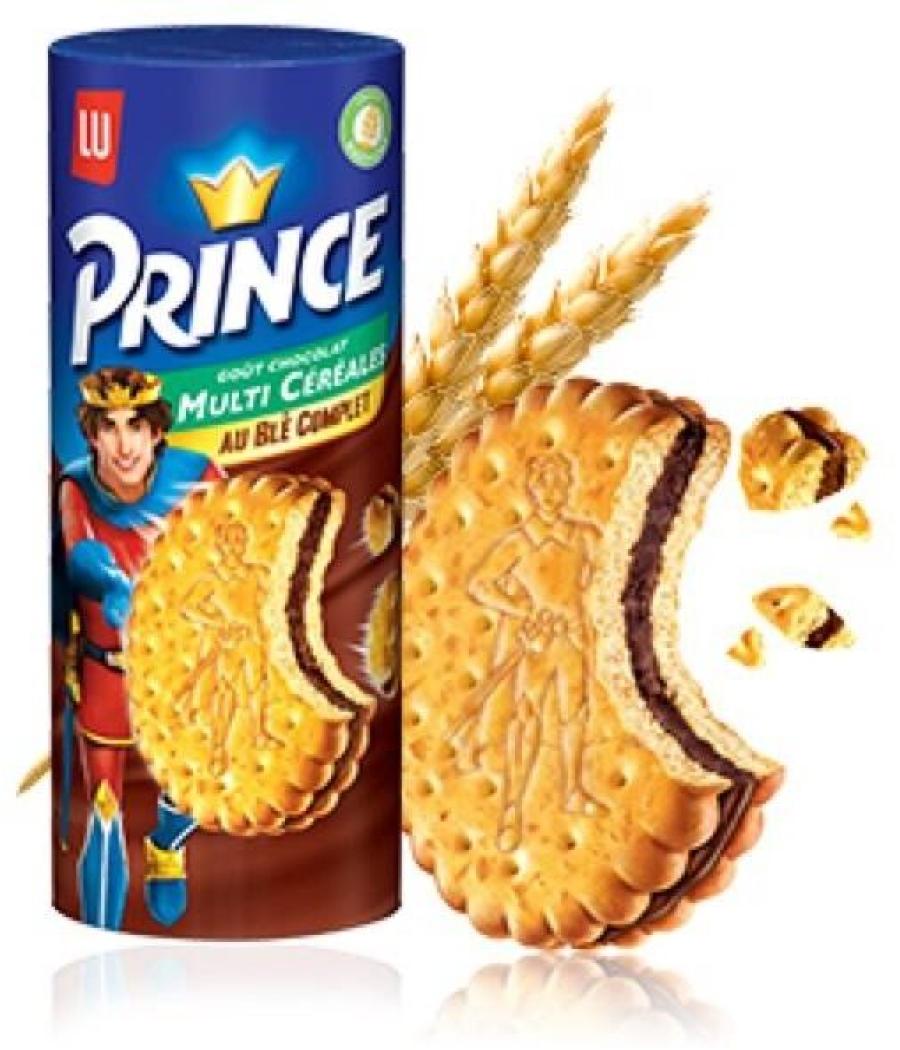 PRINCE MULTI CEREALES GOUT CHOCOLAT AU BLE COMPLET LU 293G PRINCE MULTI CEREALES GOUT CHOCOLAT AU BLE COMPLET LU 293G
