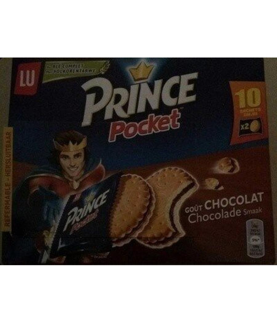 PRINCE GOUT CHOCOLAT POCKET LU 400G PRINCE GOUT CHOCOLAT POCKET LU 400G