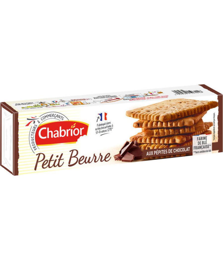 PETIT BEURRE AUX PEPITES DE CHOCOLAT CHABRIOR 200G PETIT BEURRE AUX PEPITES DE CHOCOLAT CHABRIOR 200G