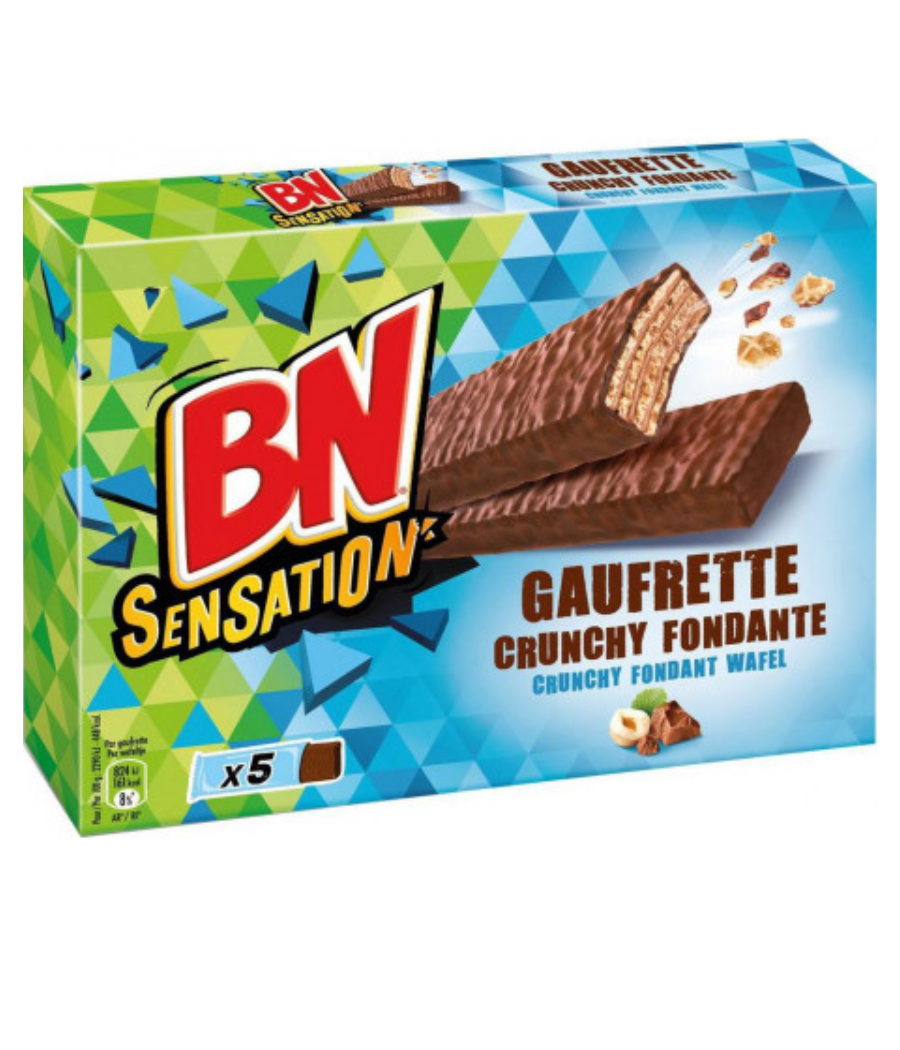 GAUFRETTE CRUNCHY FONDANTE 180 G (5 X 36 G) GAUFRETTE CRUNCHY FONDANTE 180 G (5 X 36 G)