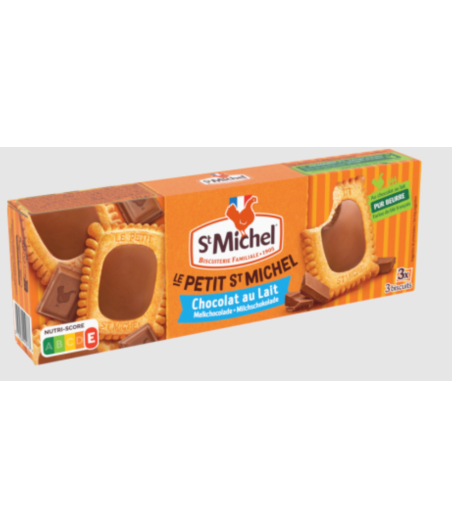BISCUITS ST MICHEL  LE PETIT ST MICHEL CHOCOLAT AU LAIT  132G