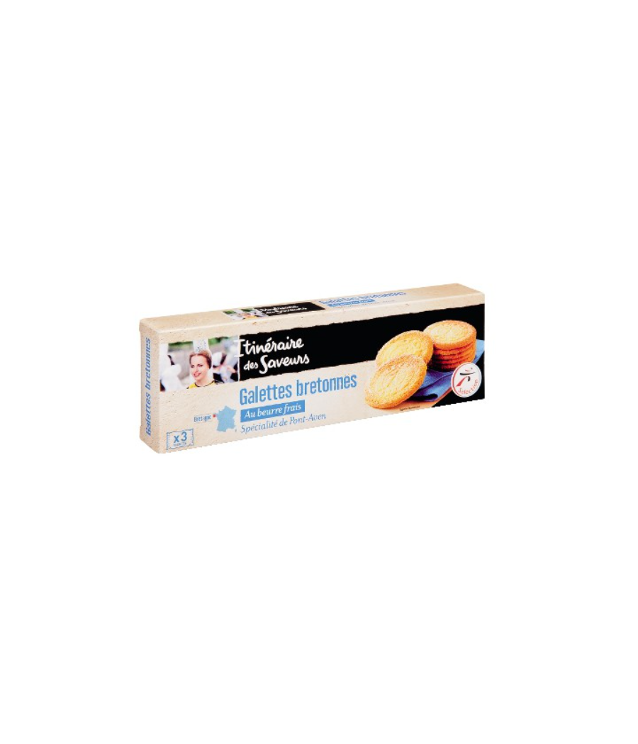 PALETS BRETONS AU BEURRE ITINERAIRE DES SAVEURS 100G PALETS BRETONS AU BEURRE ITINERAIRE DES SAVEURS 100G