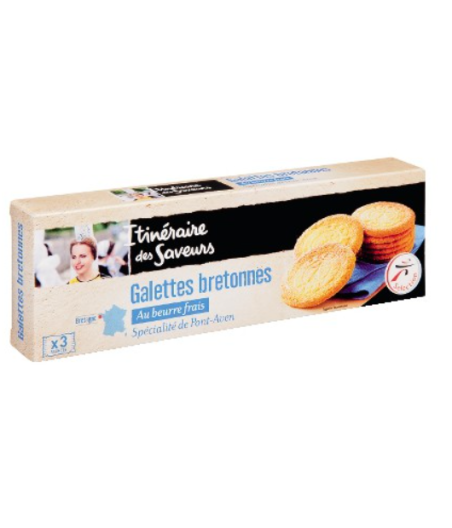 PALETS BRETONS AU BEURRE ITINERAIRE DES SAVEURS 100G