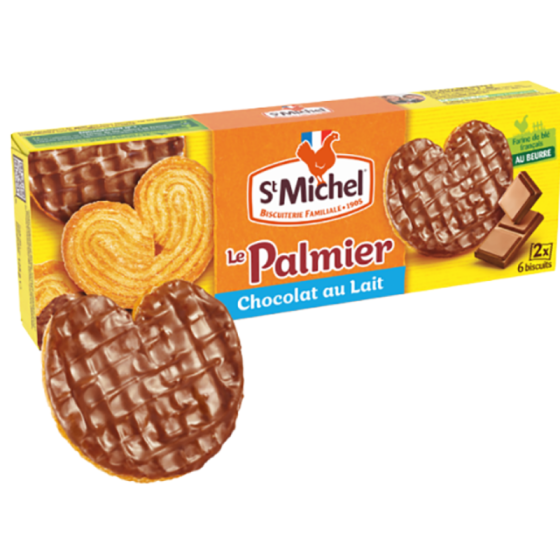 LE PALMIER CHOCOLAT AU LAIT SAINT MICHEL 125G