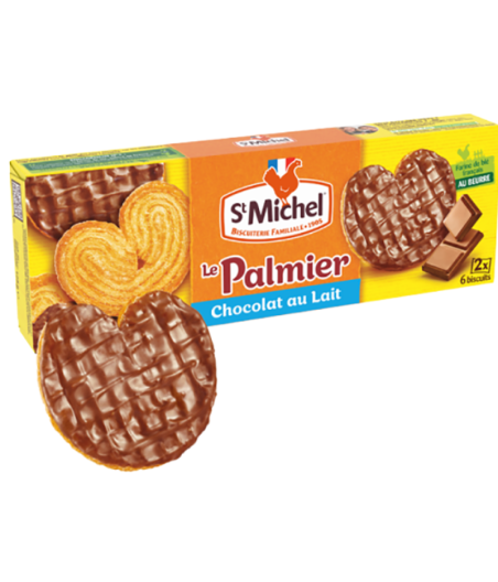 LE PALMIER CHOCOLAT AU LAIT SAINT MICHEL 125G