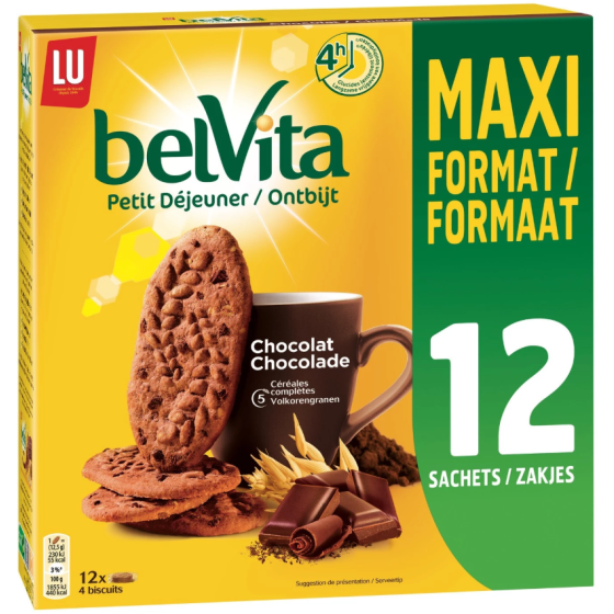 PETIT DEJEUNER CHOCOLAT LU 600G