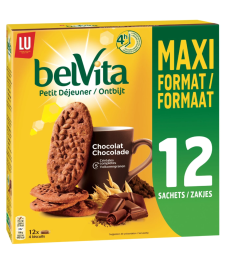 PETIT DEJEUNER CHOCOLAT LU 600G
