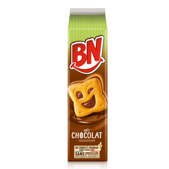 BISCUITS GOUT CHOCOLAT BN 285 GRAMMES