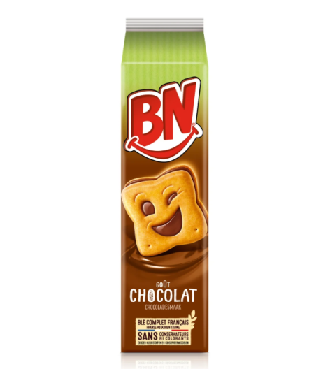 BISCUITS GOUT CHOCOLAT BN 285 GRAMMES