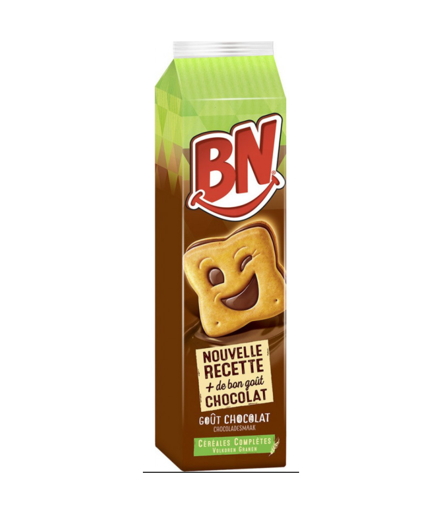 BISCUITS BN FOURRES CHOCOLAT  X16 285 G BISCUITS BN FOURRES CHOCOLAT  X16 285 G